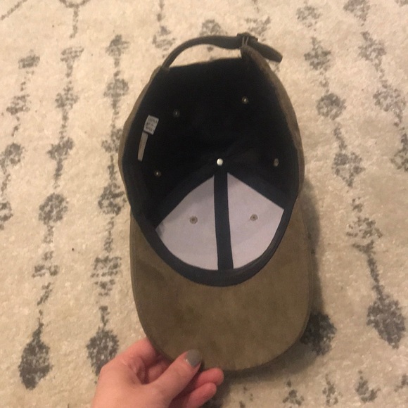 Altar’d State forest green suede baseball hat - Picture 3 of 3